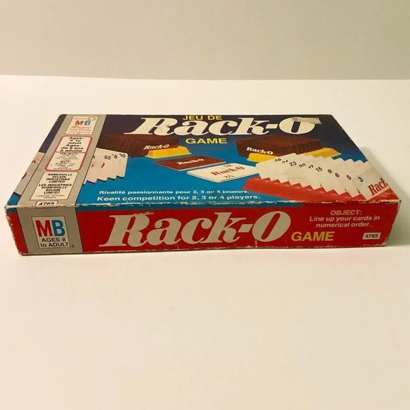 Vintage Racko Card Game Milton Bradley Missing Instructions - Picture 2 of 14